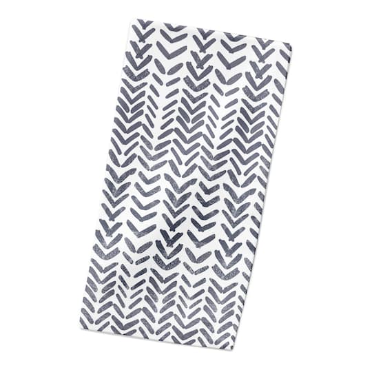 Herringbone Pattern 10" x 10" Poly Twill Napkin